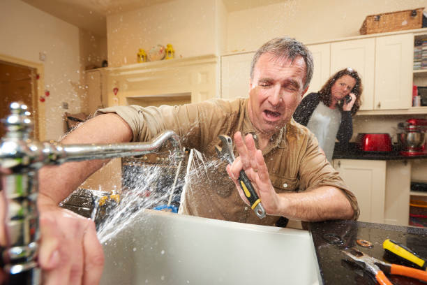 Water damage restoration process in Yates Center, KS